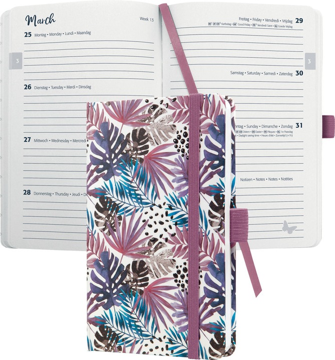 Produktbild Jolie Taschenagenda (A6, Deutsch, Französisch, Italienisch, Englisch)