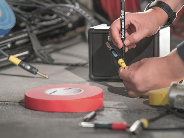 Produktbild HellermannTyton Gewebeklebeband HelaTape Tex G (19 mm)