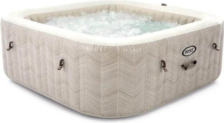 Intex PureSpa Jet & Bubble Deluxe Chevron (6 Personen)