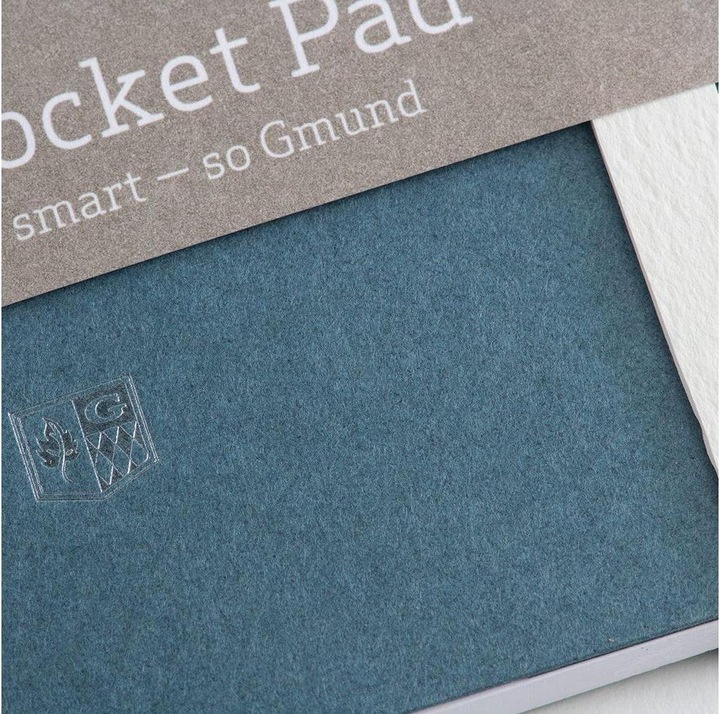 Image du produit Gmund Pocket Pad (6,7 x 13,8 cm, Blanc, Couverture rigide)