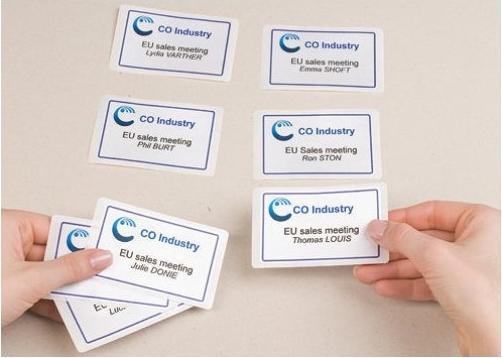 Actual product image Avery Name labels