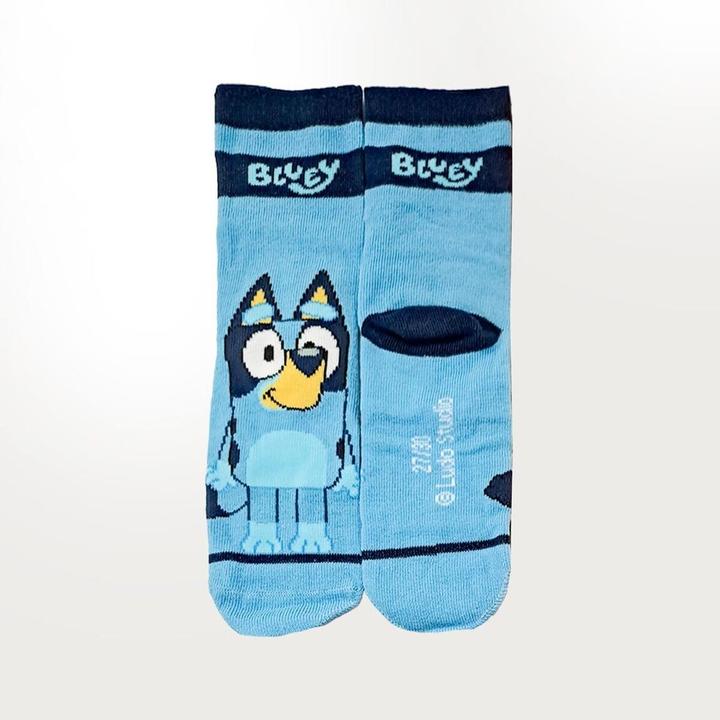 Actual product image Bluey Socken Bunt (27 - 30)