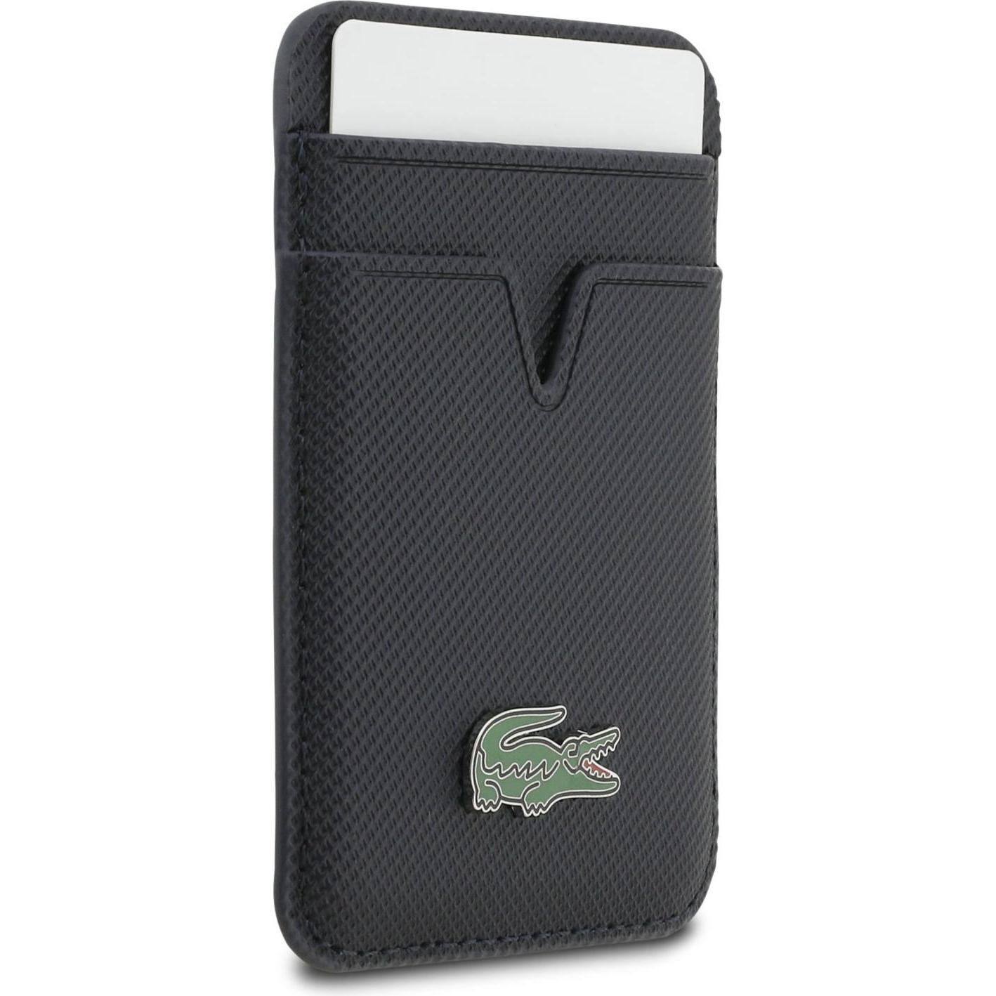 Lacoste, Portafoglio, Portfel Petit Pique MagSafe granatowy, Blu