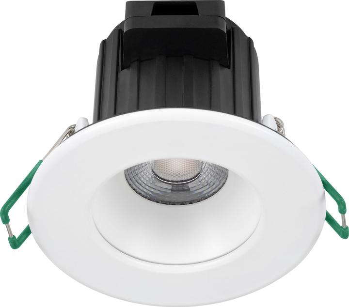 Sylvania LED Einbaustrahler IP65 6W DIMCCT, weiss 230V, Abstr 50, dimmbar (870 lm)