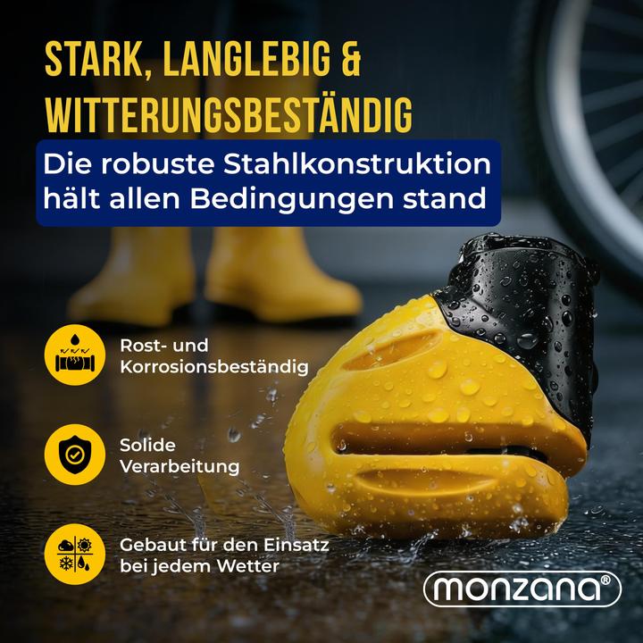 Actual product image Deuba Bremsscheibenschloss