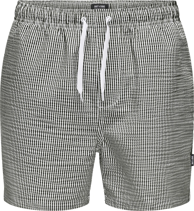 Image du produit Only & Sons Onsted Stripe Seersucker Swim Noos (M)