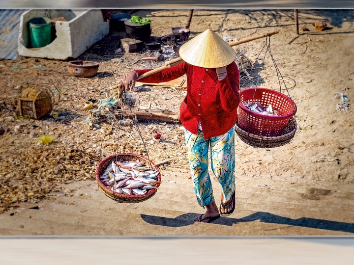 Produktbild Gödecke:Frau in Vietnam, Mui Ne, 1000 T (1000 Teile)