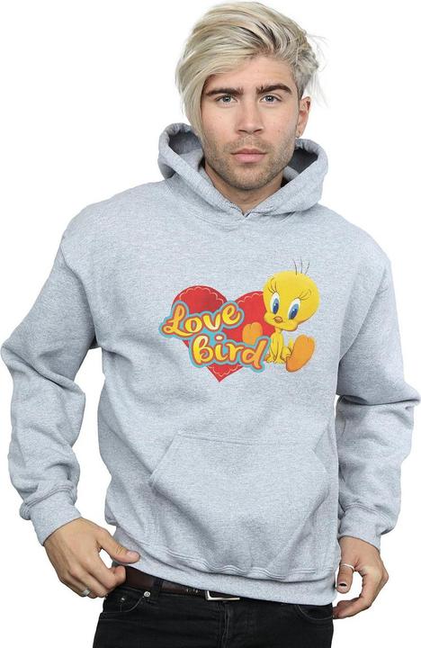 Image du produit Looney Tunes - Sweat à capuche TWEETY PIE VALENTINE'S DAY LOVE BIRD - Homme (5XL)