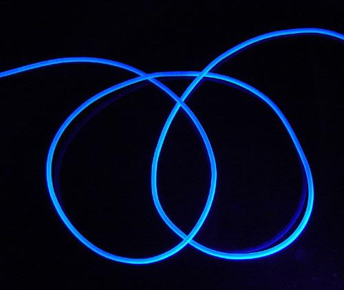 Actual product image A.C.Ryan UV active power cable, Blue 1m