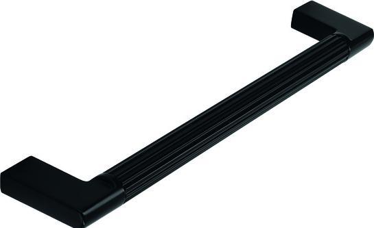 Actual product image Siro Möbelgriffe schwarz matt 128mm