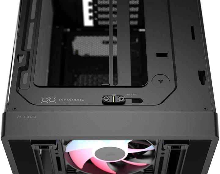 Produktbild Corsair 4000D FRAME LCD RS ARGB BLK CASE (ATX, E-ATX, Micro ATX (mATX), Mini-ITX)