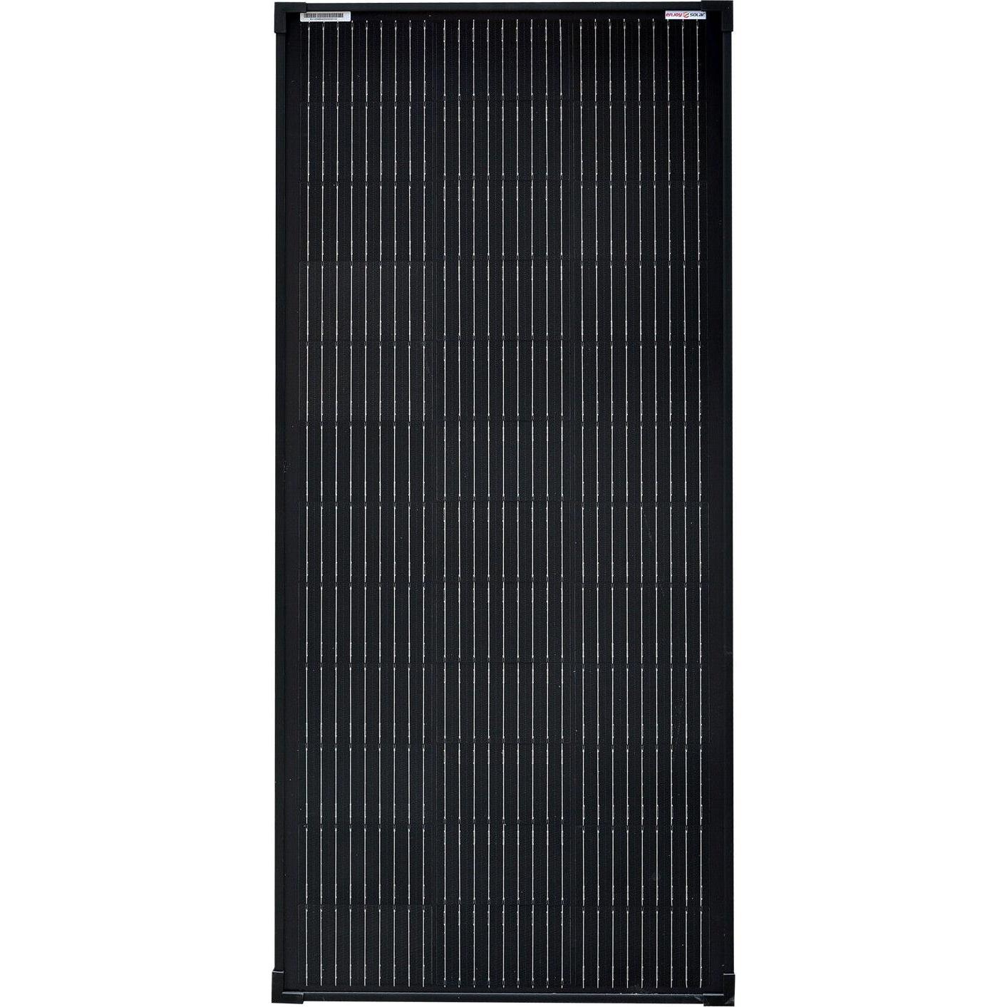 Enjoy solar, Solarpanel, Monokristallines Solarmodul 100W/12V (100 W, 6.50 kg)