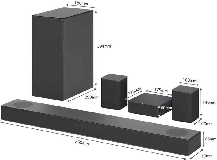 Produktbild LG DS75QR (520 W, 5.1.2 Kanal)