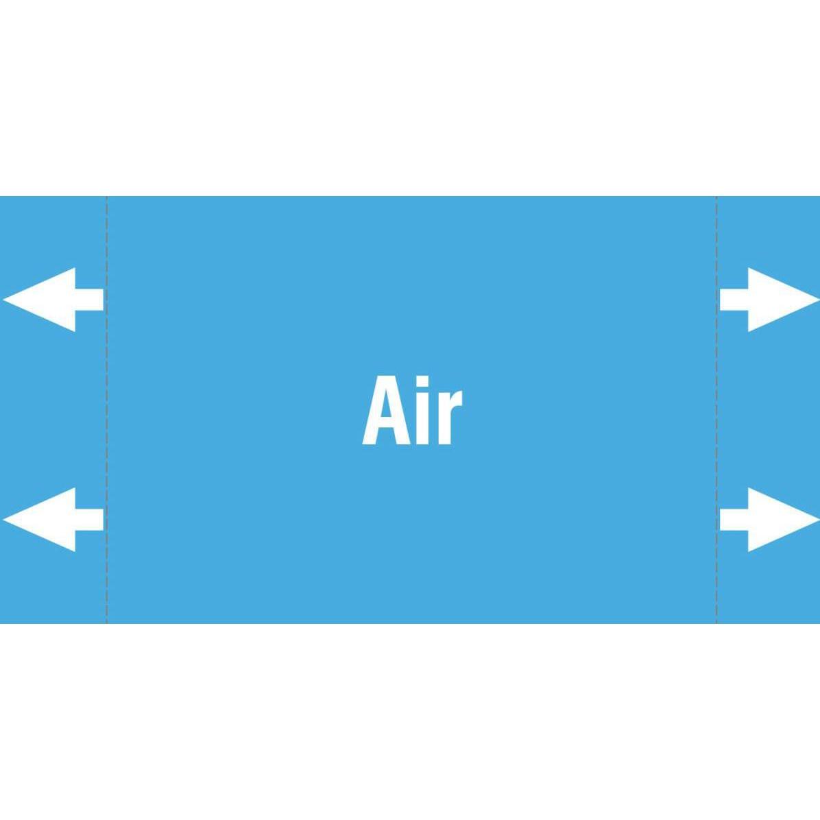 Brady, Etiketten, ISO 20560 Pipe Markers - Air