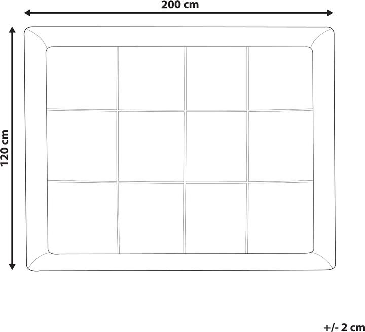 Produktbild Beliani Mulhacen (120 x 200 cm)
