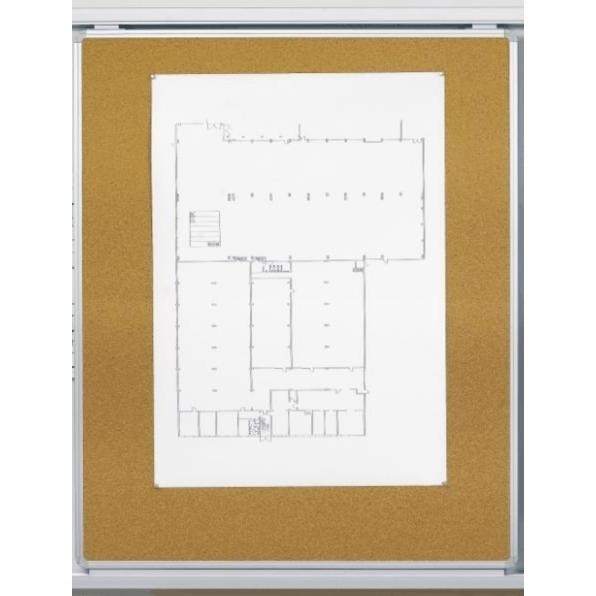 Ultradex, Präsentationstafel, Schiebetafel Pinntafel BxHxT 2000x1200x22mm hellgrau (200 x 120 cm)
