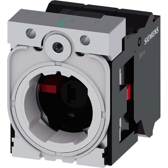 Siemens Halter, Taster + Schalter, Weiss