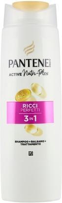 Pantene Pro-V Active Nutri-Plex Perfect Curls 3 In 1 Shampoo + Conditioner + Treatment 250 Ml (250 ml, Flüssiges Shampoo)
