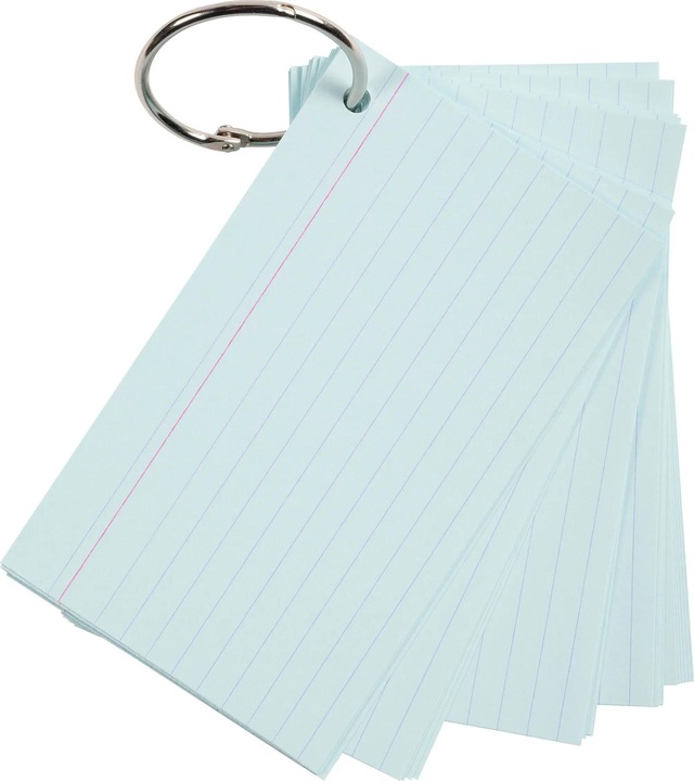 Image du produit Exacompta Cartes Flash (A7, 205 g/m², 50 x)