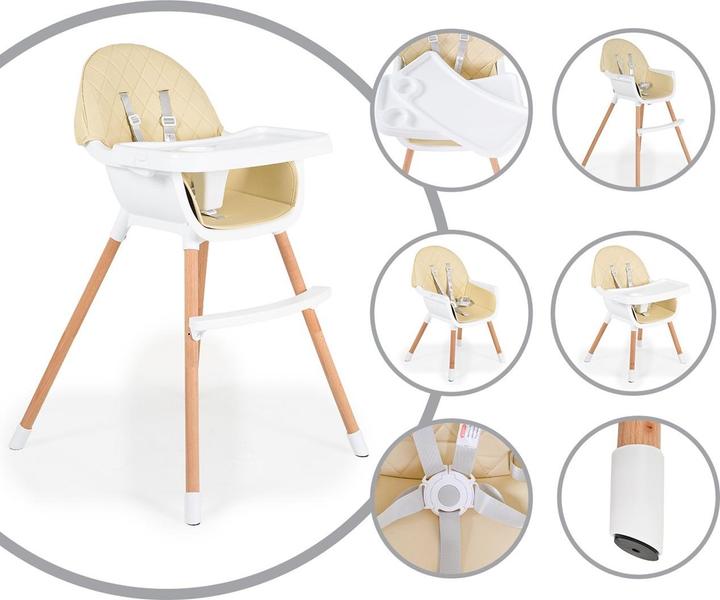 Actual product image Cangaroo chaise haute enfant Gelato 2en1 (Highchair)
