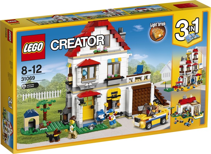 Produktbild LEGO Creator Familienvilla (31069, LEGO Creator Expert)