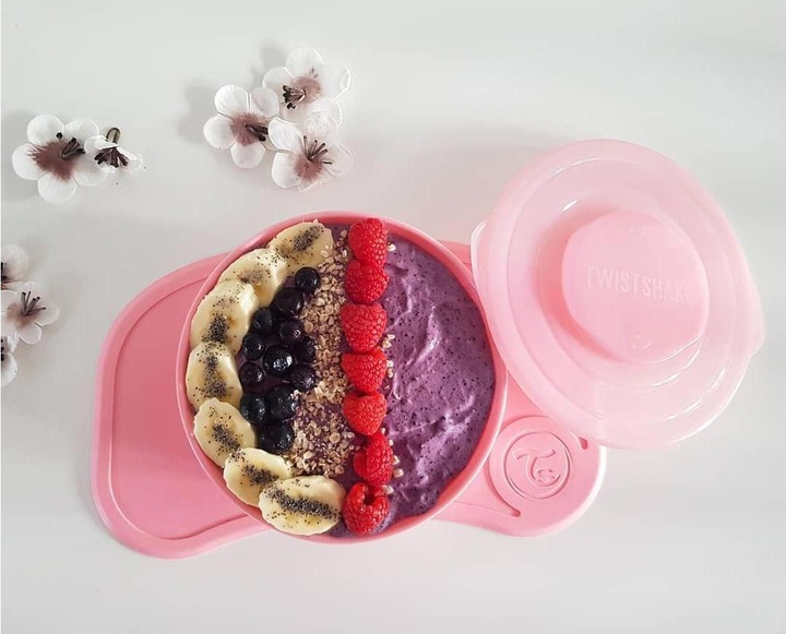 Actual product image Twistshake Click-Mat Mini + Plate