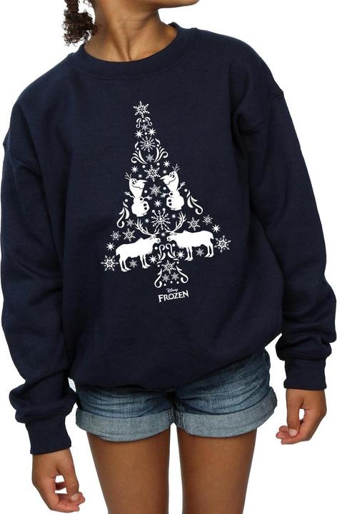 Image du produit Disney - Sweat FROZEN CHRISTMAS TREE - Fille (140, 146)