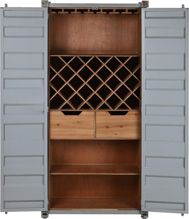 Actual product image Esprit Bottle rack Home Sky blue 76,5 x 41 x 157,5 cm (41 x 15 x 76.50 cm)