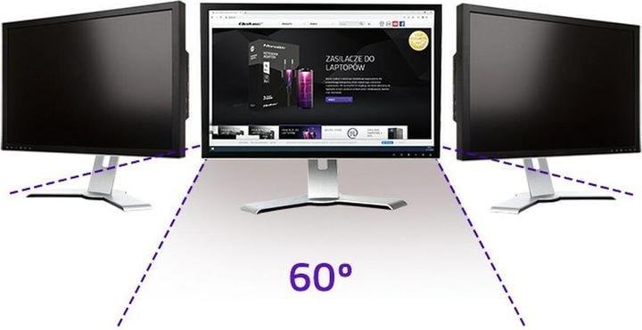Produktbild Qoltec Privacy Filter (22.99", 16 : 9)