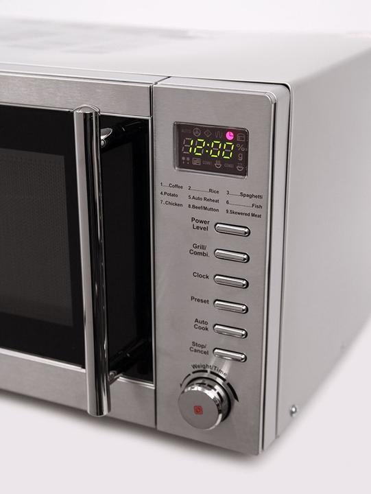 Image du produit Russell Hobbs RHM2031 – 20-Liter-Digitale Mikrowelle mit Grill, Edelstahl (20 l)