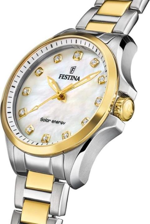 Produktbild Festina F20655/1 Solar Energy Damenuhr 35mm 5ATM (Analoguhr, 34 mm)