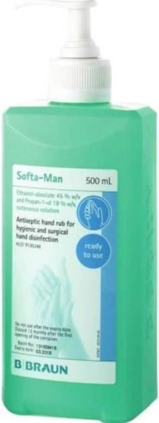 Produktbild B.Braun Händedesinfektion mit Dosierpumpe (500 ml)