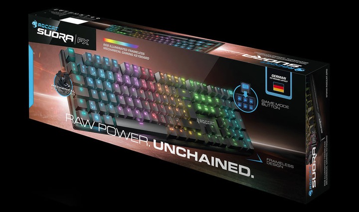 Actual product image Roccat Suora FX RGB (CH, Cable)