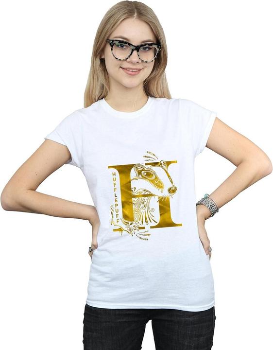 Image du produit - T-shirt HUFFLEPUFF BADGER - Femme (M)