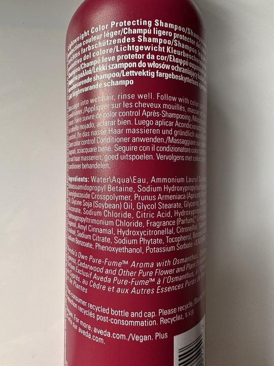 Image du produit Aveda Shampooing Color Control Light (200 ml, Shampoing liquide)