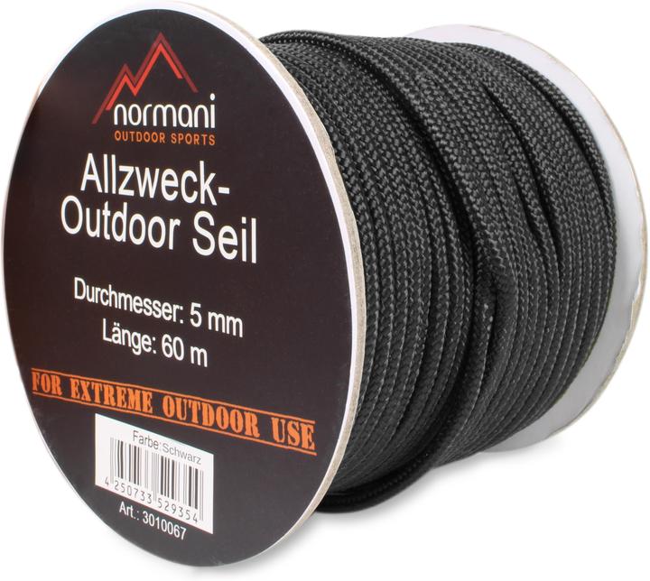 Normani Allzweck-Outdoor-Seil 5 mm x 60 m Chetwynd (60 m)