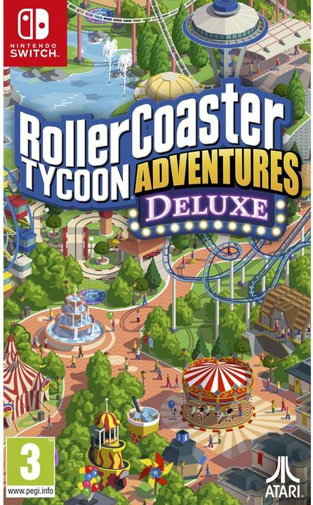 Actual product image Atari RollerCoaster Tycoon Adventures - Deluxe (Switch, DE)