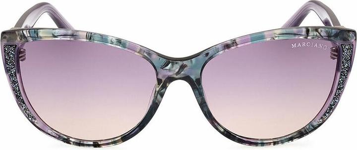 Actual product image Guess by Marciano Violet Cat Eye Sunglasses