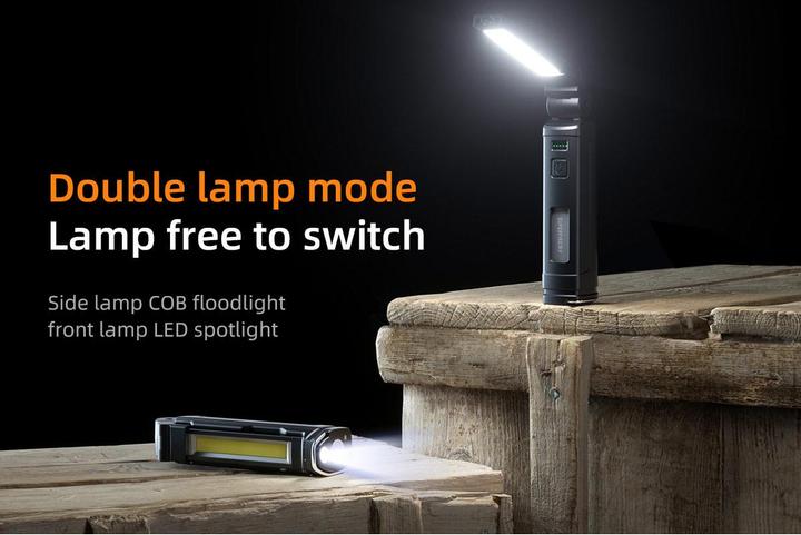 Produktbild Superfire Taschenlampe Taschenlampe multifunktionale G16-S, 800lm, USB-C (16 cm, 800 lm)