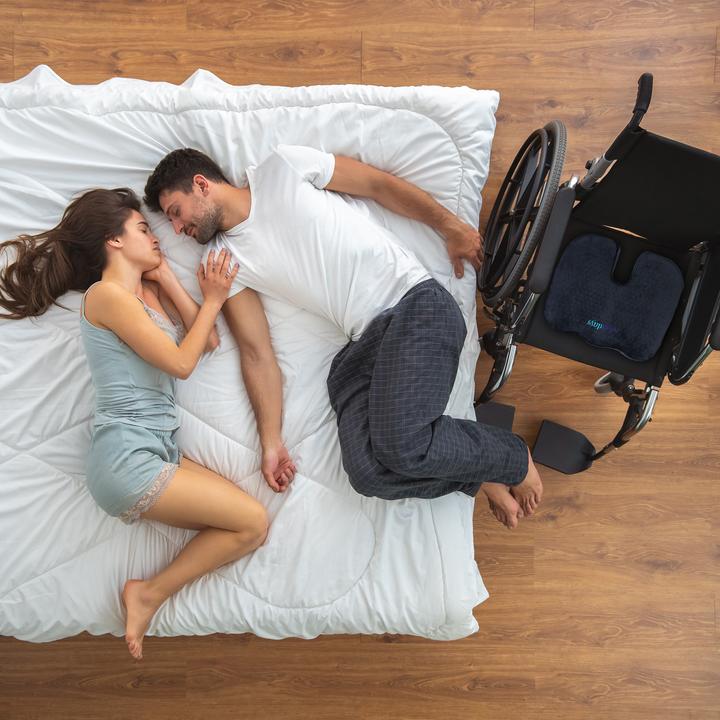 Productafbeelding Relaxdays Orthopedisch zitkussen (46 x 36 x 7 cm)