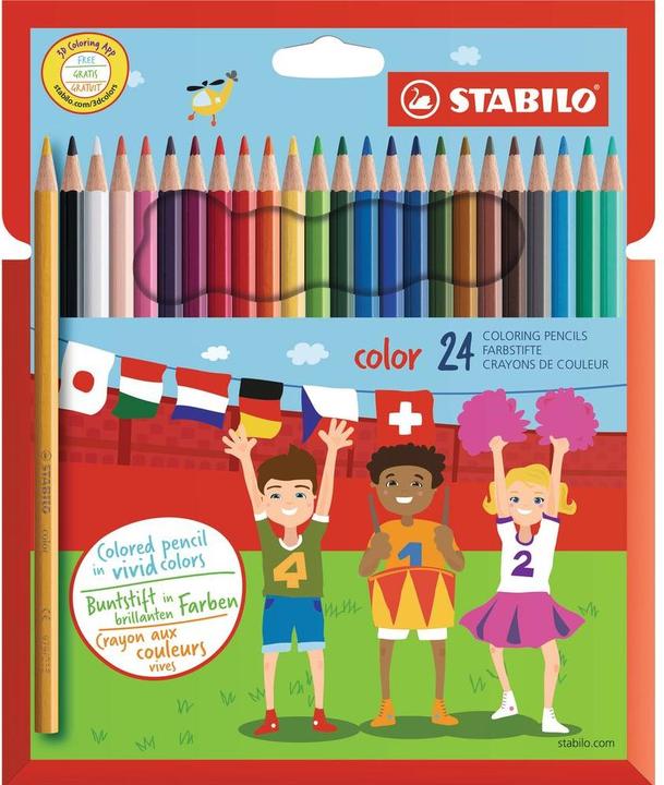 STABILO Color (Multicoloured, 24 x)