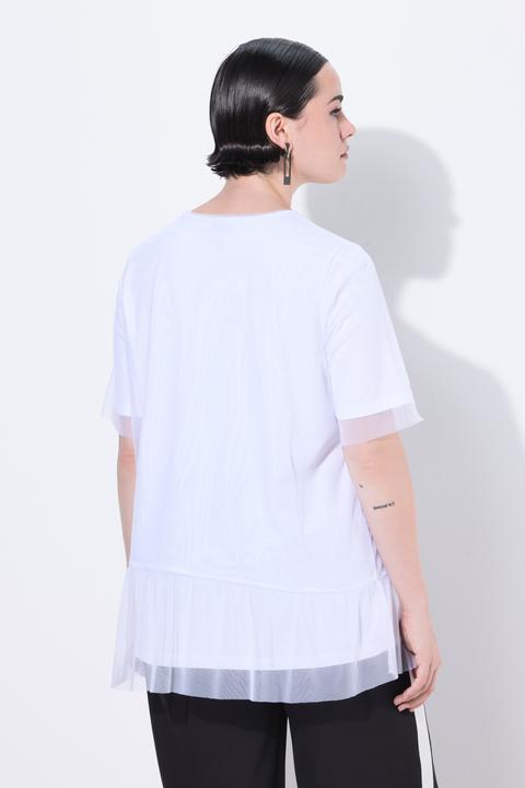 Produktbild Ulla Popken T-Shirt, doppellagig, Classic Fit, Halbarm (58)