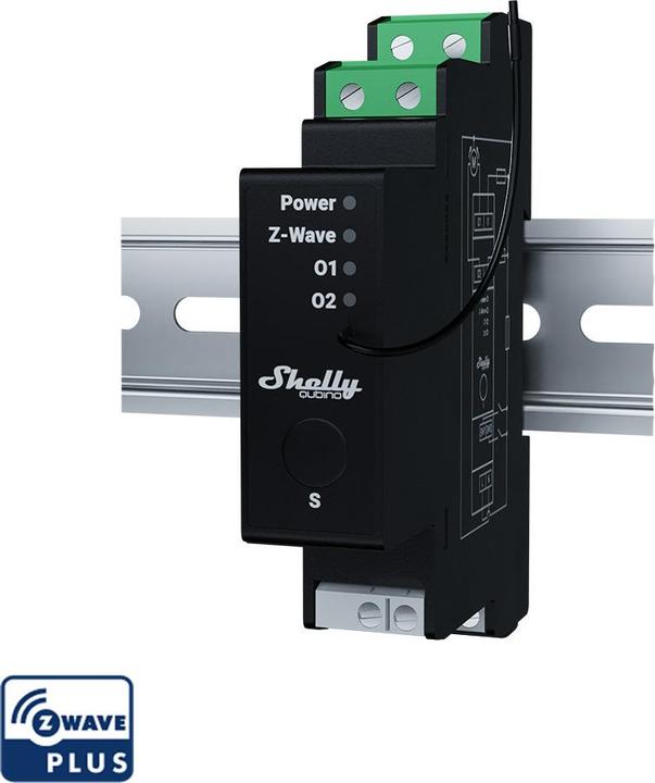 Produktbild Shelly Qubino Wave Pro 3 (Rolladenaktor, Schaltaktor)