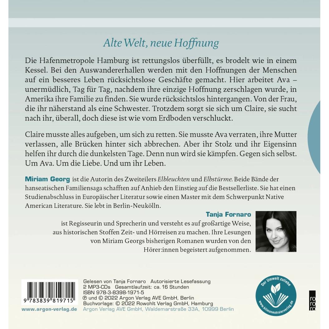 Thumbnail - Das Tor zur Welt: Hoffnung, Hörbücher von Miriam Georg, Tanja Fornaro