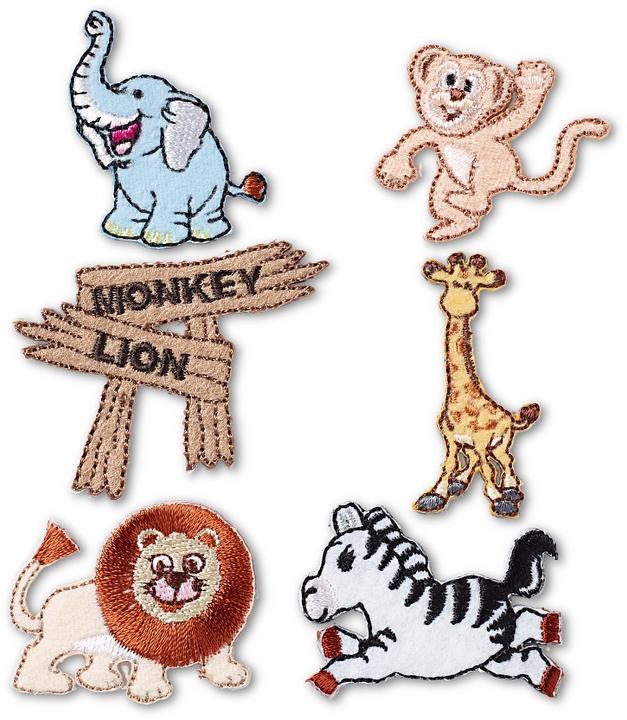 Prym Application Zoo, autocollante et thermocollante (6 pcs)