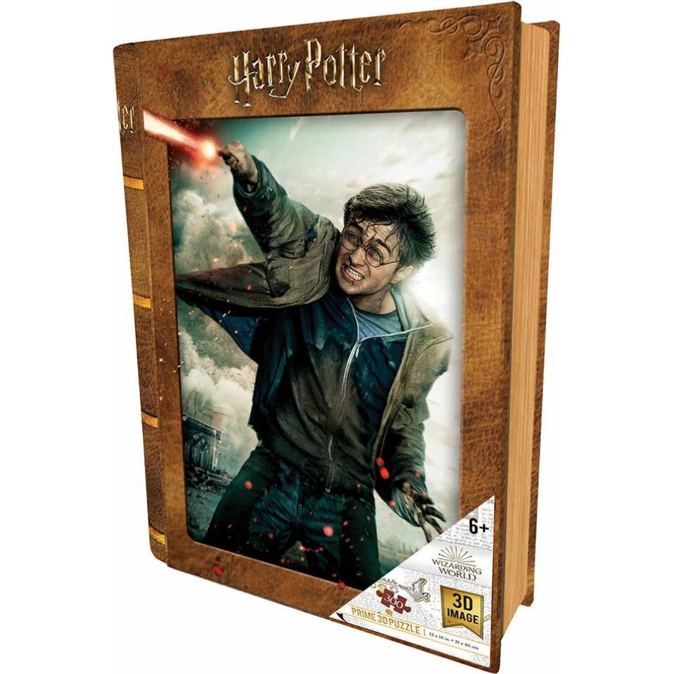 Thumbnail - Thumbs Up Harry Potter: Magisches Puzzle – Buch – Harrys Duell (300 Teile) (300 Teile)