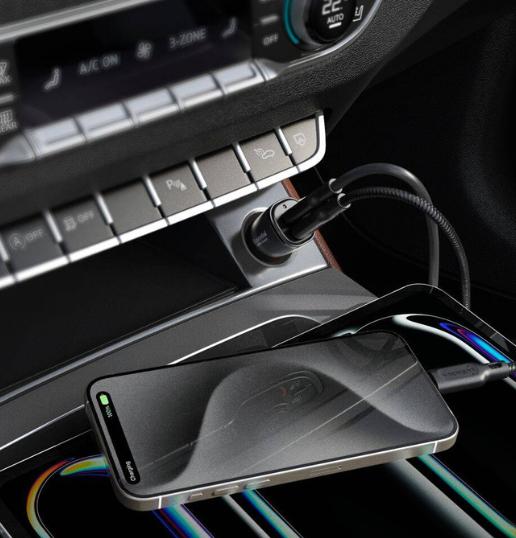 Produktbild Spigen ArcStation Essential EV502 50W Car Charger - Black