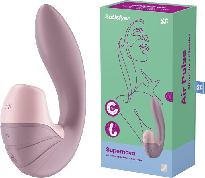 Produktbild Satisfyer Insertable Double Air Pulse Vibrator Supernova