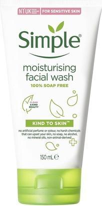 Image du produit Simple Kind to Skin Moisturising Facial Wash 150ml (Lait nettoyant, 150 ml)