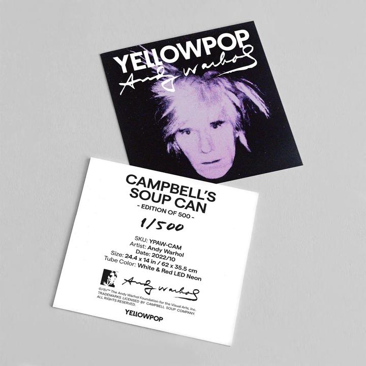 Produktbild YellowPop Andy Warhol Campbell's